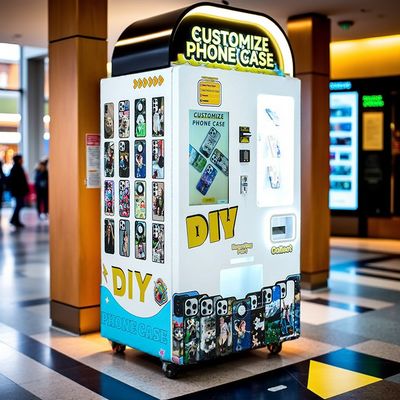 Compact Phone Case Printing Vending Machine with Multiple Payment Methods, Wide Brand Compatibility, and 4G/Wi-Fi Network Connection
